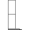 Falmec  - Eaves trim size 90 - Side view dwg