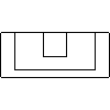 Falmec  - Eaves trim size 120 - Projection dwg