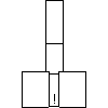 Falmec  - Eaves trim size 67 - Front view dwg