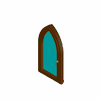 STOLBUD Włoszczowa - Prestige Window / modern quadrat 6 arched NC - 800x1600 (3D) dwg