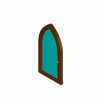 STOLBUD Włoszczowa - Prestige Window / modern quadrat 6 arched NC - 1000x2100 (3D) dwg