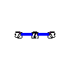 STOLBUD Włoszczowa - Prestige Window / modern quadrat 13 Double row of the lower quarters bipartite - 1 is a horizontal section dwg