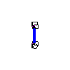 STOLBUD Włoszczowa - Prestige Window / modern quadrat 10 arched bipartite - Vertical section dwg