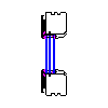 STOLBUD Włoszczowa - Window Record / soft line 26 rectangular site - Vertical section dwg