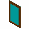 STOLBUD Włoszczowa - Window Record / soft line 1 Rectangular swing - 1000x1600 (3D) dwg