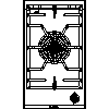 BSH Hausgeräte GmbH A company of the Bosch Group - The hob PRA326B90E - View dwg