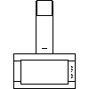 BSH Hausgeräte GmbH A company of the Bosch Group - Chimney hood DWK09M760 - View dwg