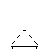 BSH Hausgeräte GmbH A company of the Bosch Group - Chimney hood DWW063461 - View dwg