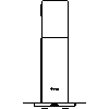 BSH Hausgeräte GmbH A company of the Bosch Group - Chimney hood DWA06E850 - View dwg