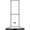 BSH Hausgeräte GmbH A company of the Bosch Group - Chimney hood DWW06D650 - View dwg