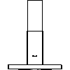 BSH Hausgeräte GmbH A company of the Bosch Group - Chimney hood DWB091451 - View dwg