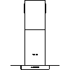 BSH Hausgeräte GmbH A company of the Bosch Group - Chimney hood DWA06D650 - View dwg