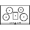 BSH Hausgeräte GmbH A company of the Bosch Group - The hob EH875TE11E - View dwg