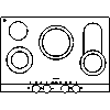 BSH Hausgeräte GmbH A company of the Bosch Group - The hob ET885DC11D - View dwg