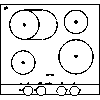 BSH Hausgeräte GmbH A company of the Bosch Group - The hob EH685DB11E - View dwg