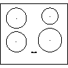 BSH Hausgeräte GmbH A company of the Bosch Group - The hob EH685ME11E - View dwg
