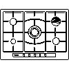 BSH Hausgeräte GmbH A company of the Bosch Group - The hob ER17354EU - View dwg