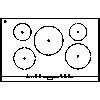 BSH Hausgeräte GmbH A company of the Bosch Group - The hob EH875MM21E - View dwg