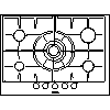 BSH Hausgeräte GmbH A company of the Bosch Group - The hob EP726QB90E - View dwg