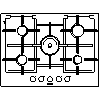 BSH Hausgeräte GmbH A company of the Bosch Group - The hob ER726RF90E - View dwg