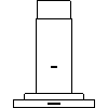 BSH Hausgeräte GmbH A company of the Bosch Group - Chimney hood LC656TA60 - View dwg