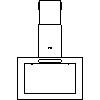 BSH Sprzęt Gospodarstwa Domowego Sp. z o.o. - Okap kominowy LC957KB70 - widok dwg