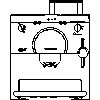BSH Hausgeräte GmbH A company of the Bosch Group - Coffee machine TK58001 - View dwg