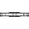 BSH Hausgeräte GmbH A company of the Bosch Group - Table ventilation AL400120 - View dwg