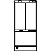 BSH Hausgeräte GmbH A company of the Bosch Group - Refrigeration Vario 400 series RY492701 - View dwg