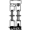 STOLBUD Włoszczowa - Balcony HS diagram C - Vertical section dwg