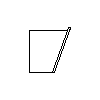 Falmec  - Wall 85 cm - Side view dwg