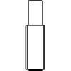 Falmec  - Island 70 cm - Side view dwg