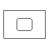 Falmec  - Island 90 cm - Projection dwg