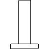 Falmec  - Island 90 cm - Side view dwg