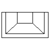 Falmec  - Wall 90 cm - Projection dwg