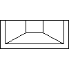 Falmec  - Wall 120 cm - Projection dwg