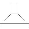 Falmec  - Wall 120 cm - Front view dwg