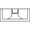 Falmec  - Wall 120 cm - Projection dwg