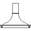 Falmec  - Wall 120 cm - Front view dwg