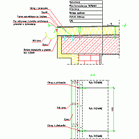 Balex Metal Sp. z o.o. - Therme thermal insulation of flat roofs - TH7a. THERM insulation on the roof flat. Retail roof drainage rfa