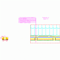 Balex Metal Sp. z o.o. - THERM insulation pitched roof - 2.1.2. Miedzykrokwiowa insulation from the attic finishes plytami G + K between the rafters. Cross-section A-A. Retail A. rfa