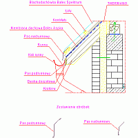 Balex Metal Sp. z o.o. - THERM insulation pitched roof - 2.3. Thermal insulation miedzykrokwiowa_podkrokwiowa. Retail hood. rfa