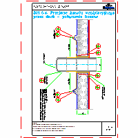 Kingspan - The roof KS1000FF - D25.5.4.Przejście duct through the roof - connection side dwg