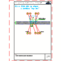 Kingspan - Wall System KS1000AWP - SYSTEM LEVELS - D11.4.Styk plates on a pole with processing of Top Hat dwg