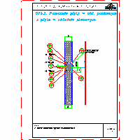 Kingspan - Wall System KS1000AWP - SYSTEM LEVELS - D13.2. Połącznie disc ukł.poziomym plate vertically dwg