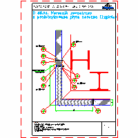 Kingspan - Wall System KS1000FH - VERTICAL SYSTEM - D 28.14.Narożnik outside of the prefabricated corner plate (1xgiętą) dwg