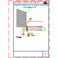 Kingspan - Wall System KS1000FH - VERTICAL SYSTEM - D 38.12.Połączenie and brick wall - disc ejected dwg