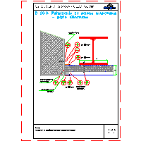 Kingspan - Wall System KS1000RW - SYSTEM LEVELS - D 38.9.Połączenie and brick wall - plate flush dwg