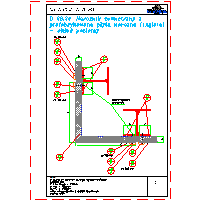 Kingspan - Wall System KS1150TF - D 28.24.Narożnik outside of the prefabricated corner plate (1xgiętą) - horizontal dwg