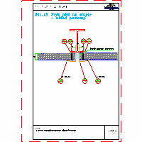 Kingspan - System ścienny KS1150TF - D11.13.Styk płyt na słupie - układ poziomy dwg